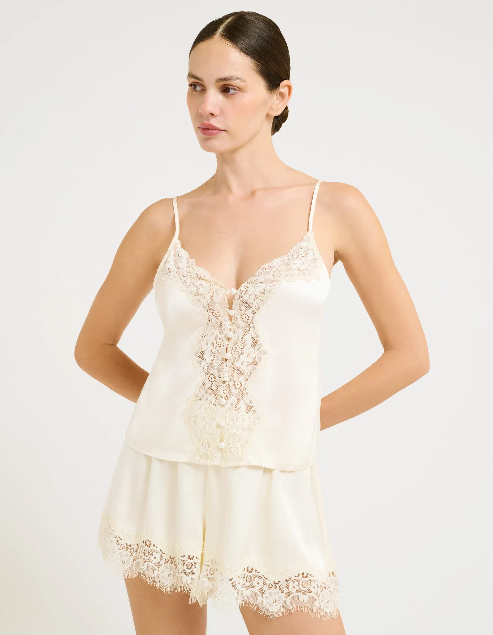 Bloom Short | Ivory sold by Rumored product image thumbnail 4
