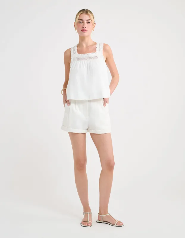 Tidal Short | White made by Rumored