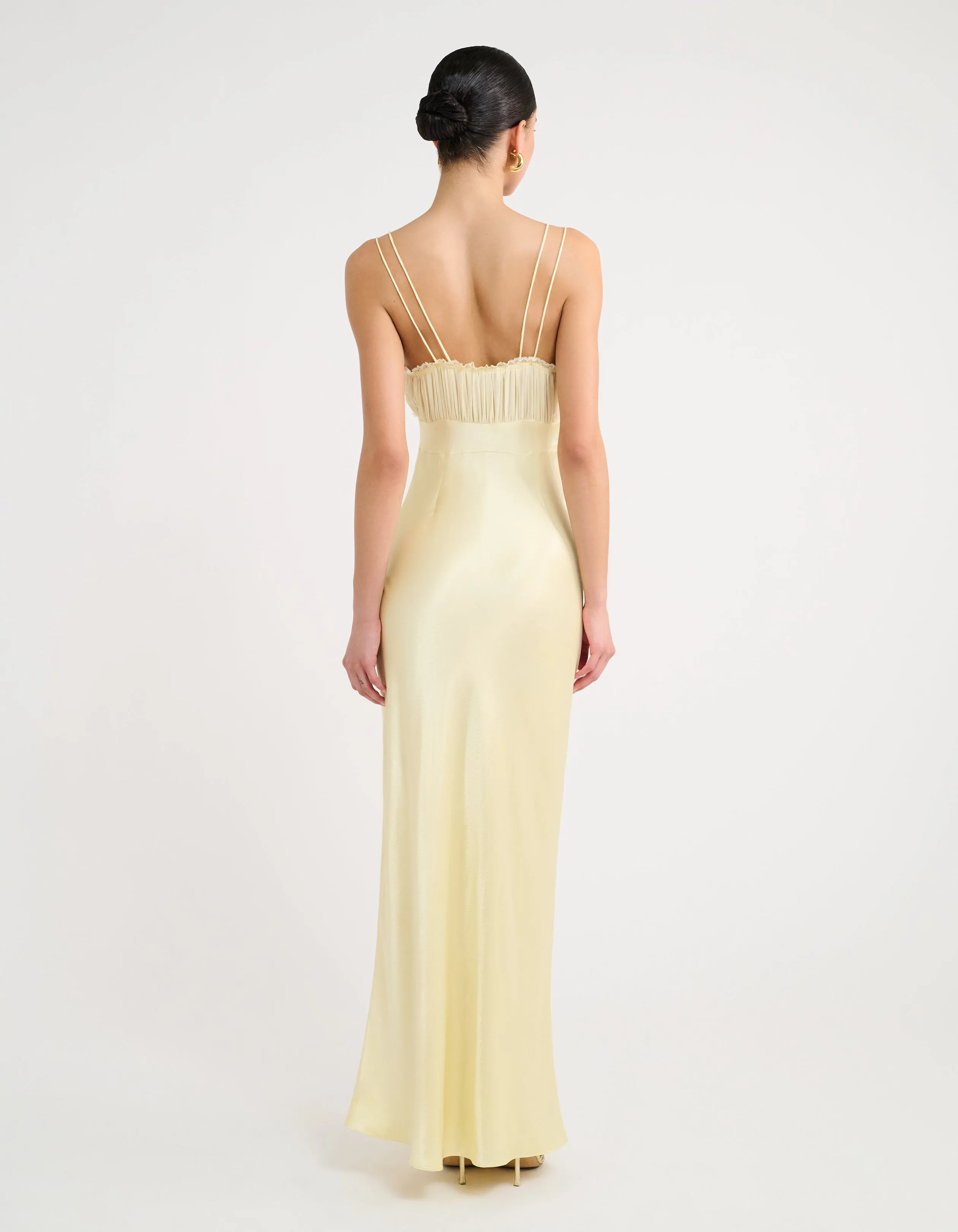 Antique Maxi Dress | Custard sold by Rumored product image thumbnail 3