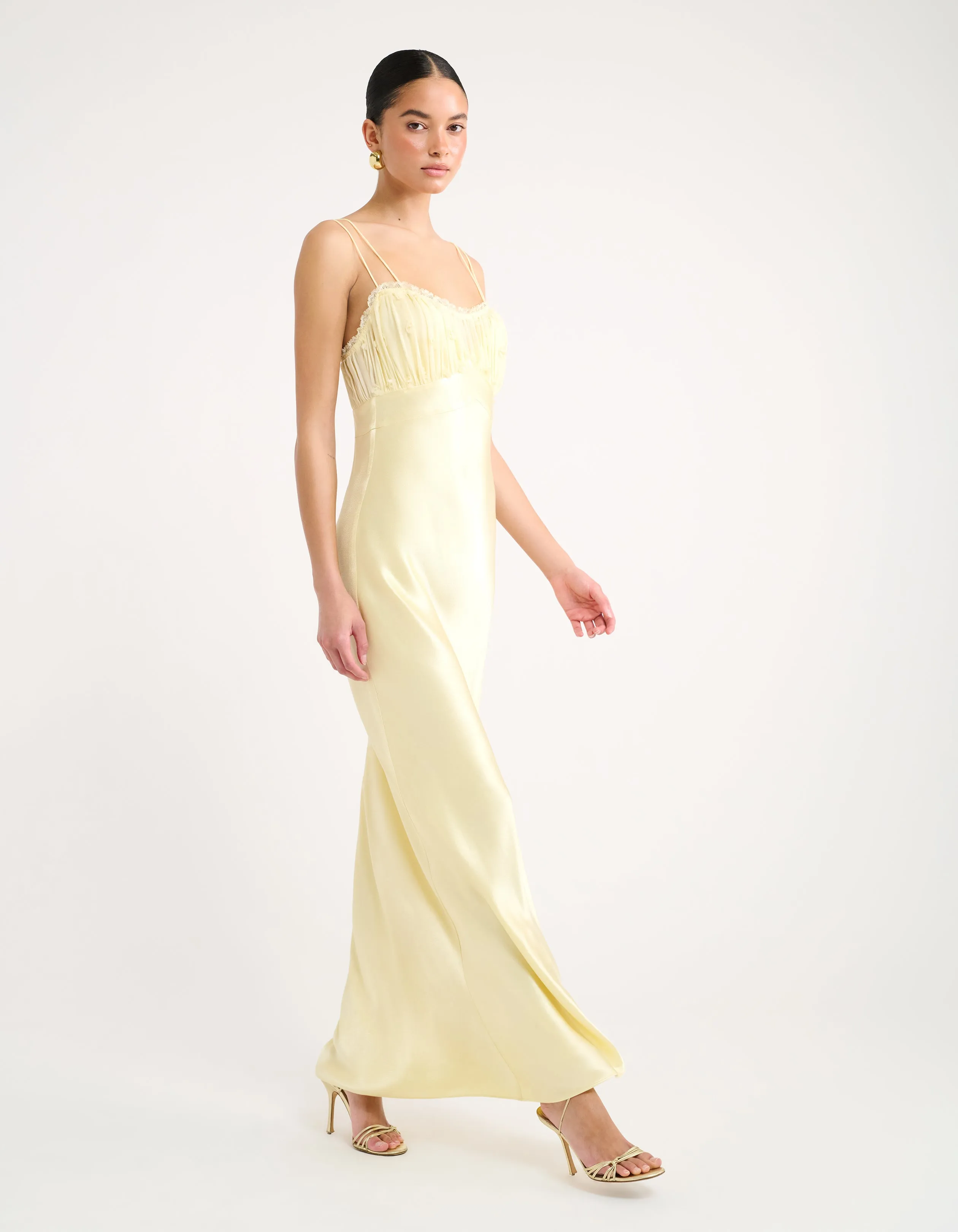 Antique Maxi Dress | Custard sold by Rumored product image thumbnail 2