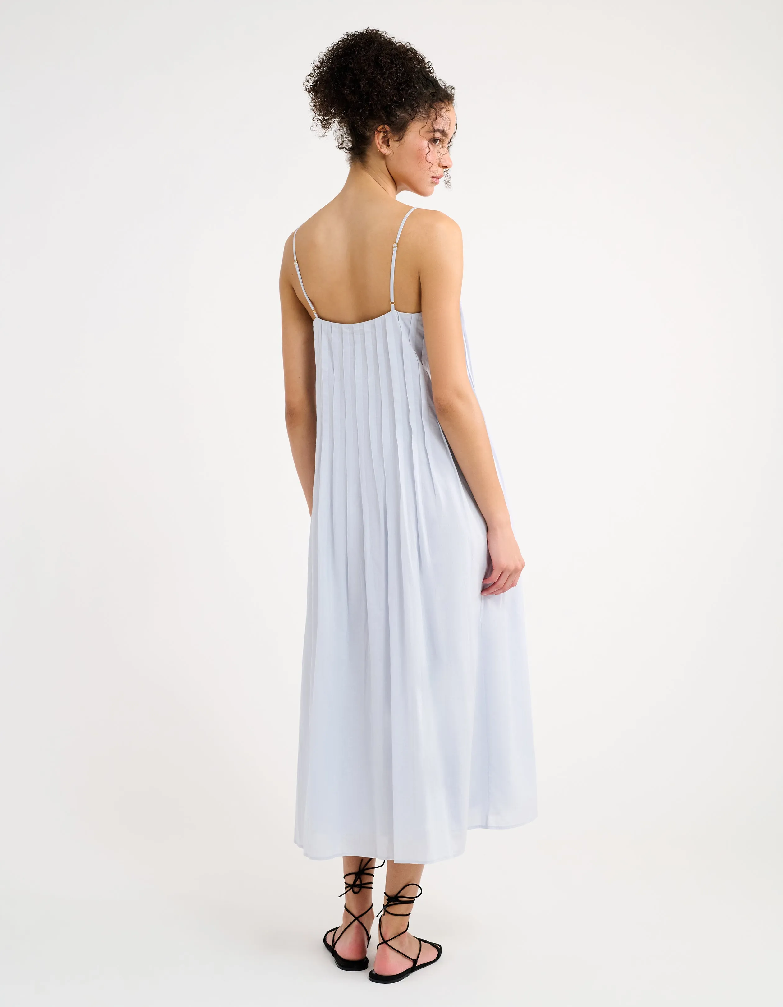 Poolside Midi Dress | Cornflower Blue sold by Rumored product image thumbnail 4