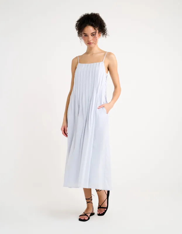 Poolside Midi Dress | Cornflower Blue made by Rumored