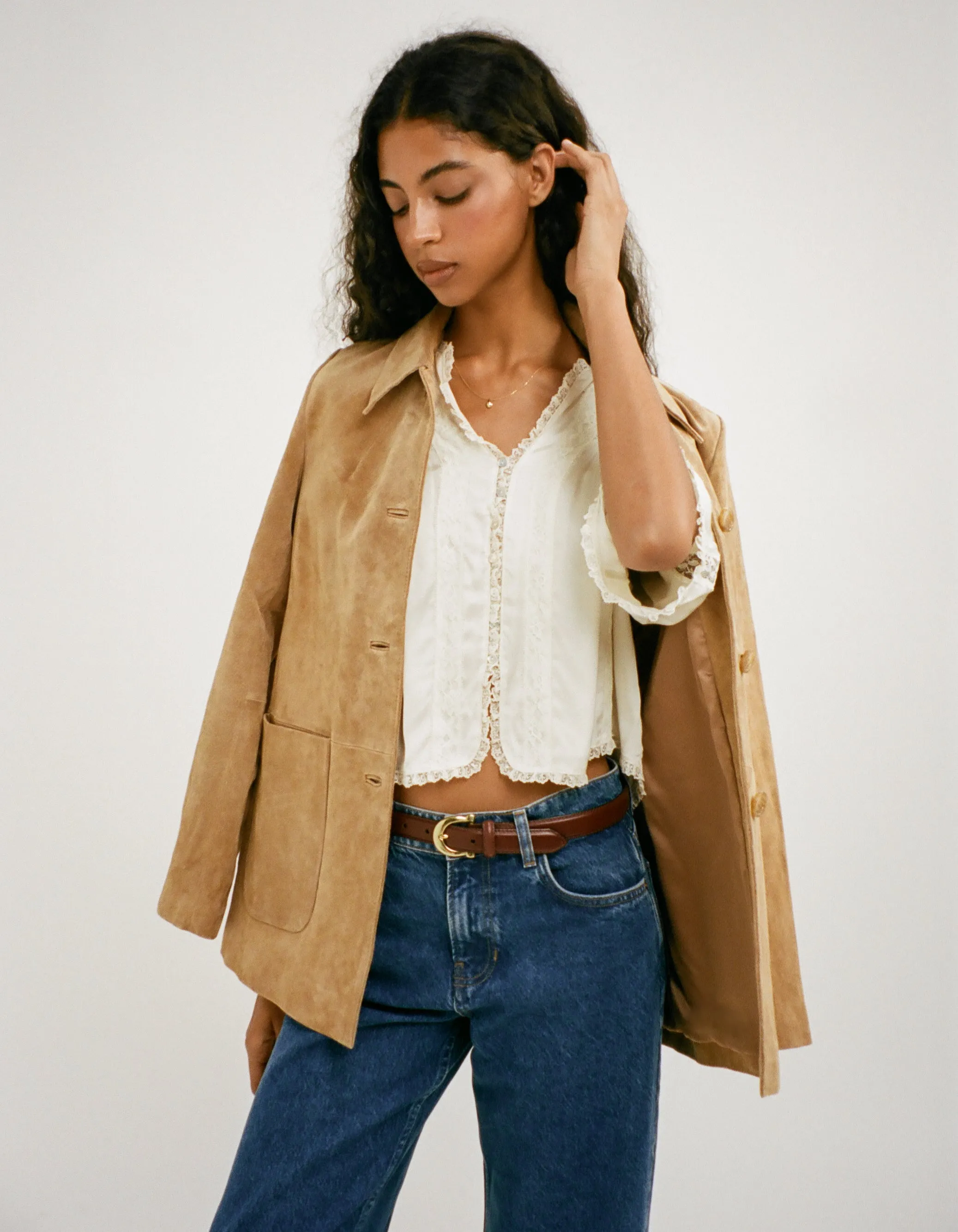Heirloom Top | Ivory sold by Rumored product image thumbnail 3