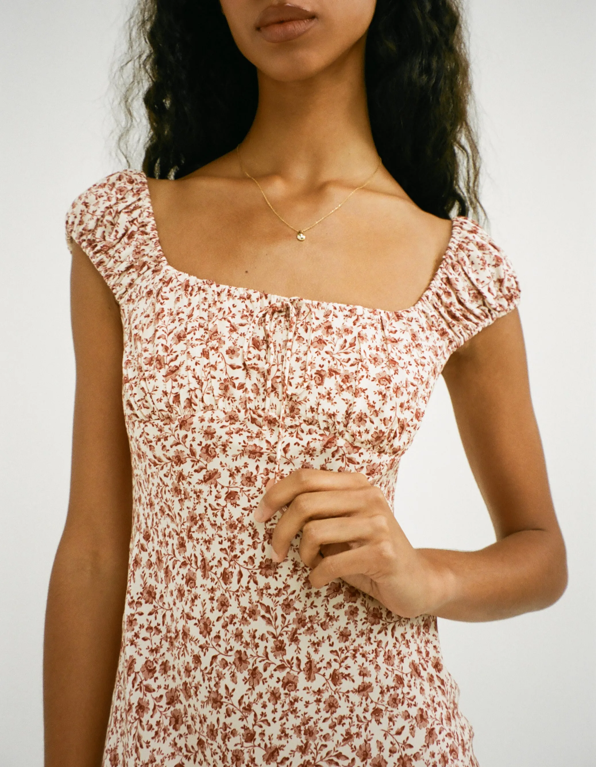 Callaway Midi Dress | Tea Rose Toile sold by Rumored product image thumbnail 2