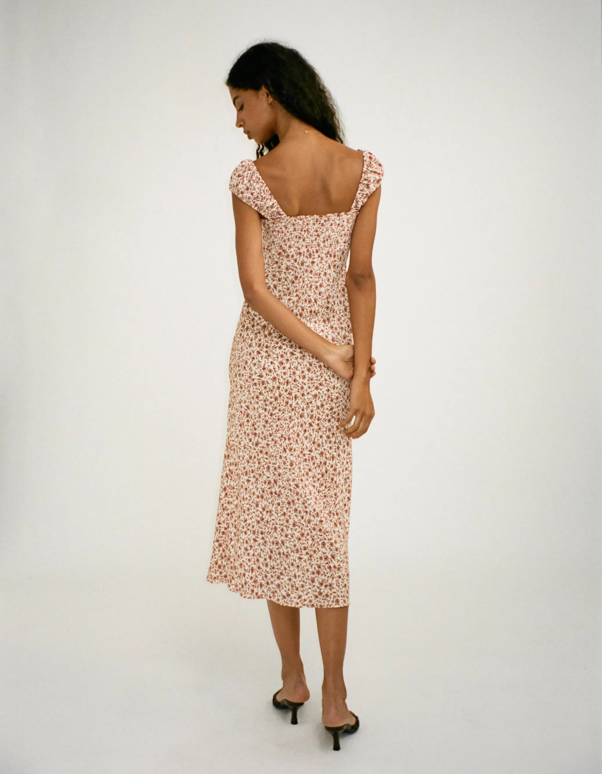 Callaway Midi Dress | Tea Rose Toile sold by Rumored product image thumbnail 4