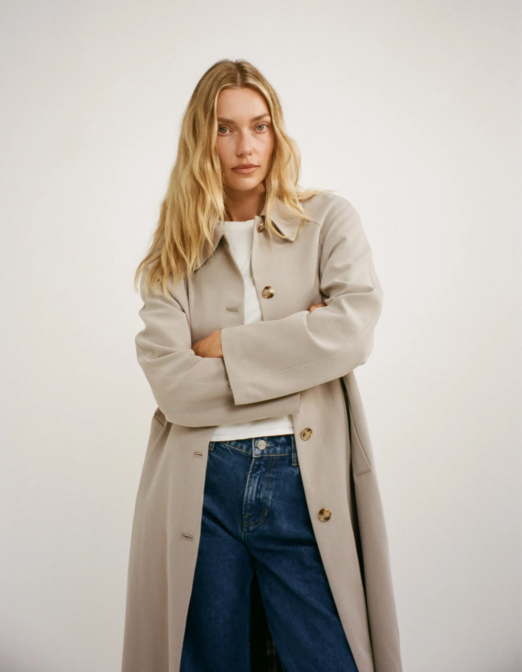 Car Coat | Oyster sold by Rumored product image thumbnail 2