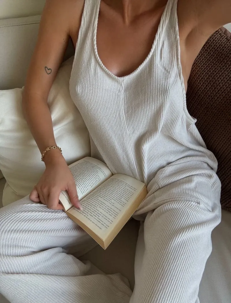 Sunday Jumpsuit | Natural sold by Rumored product image thumbnail 4
