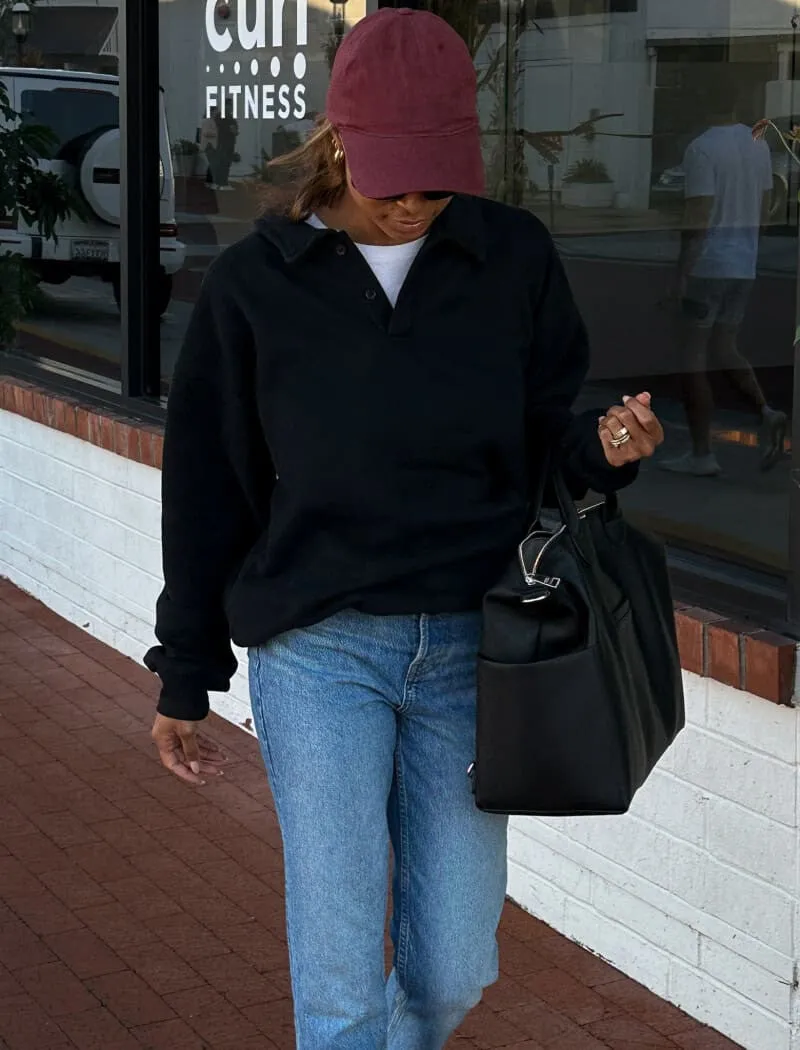 Airport Sweatshirt | Black sold by Rumored product image thumbnail 3