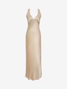 Sunset Strip Maxi Dress | Champagne sold by Rumored
