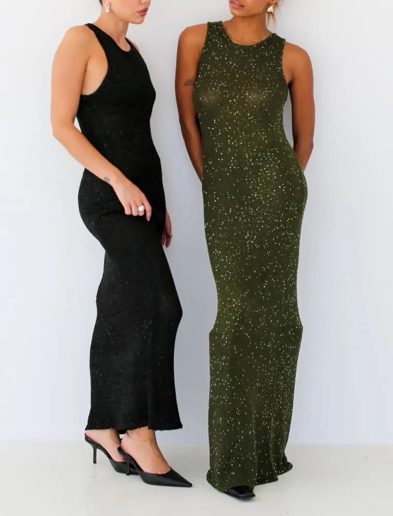 Stella Maxi Dress | Moss Sequin sold by Rumored product image thumbnail 4