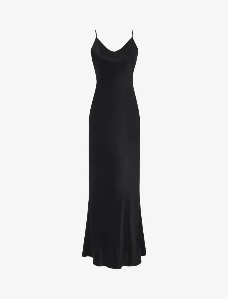 Low Tide Maxi Dress | Black sold by Rumored product image thumbnail 2