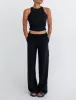 High Fidelity Pant | Black Linen sold by Rumored