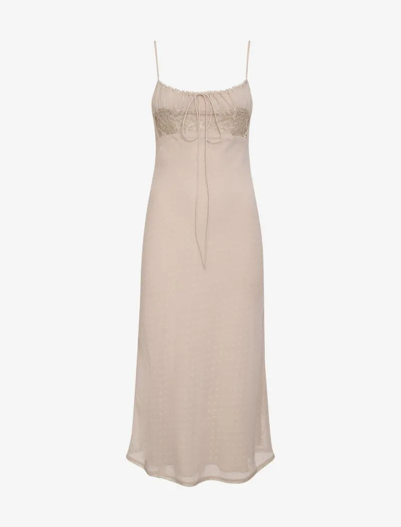 Midsummer Midi Dress | Dove sold by Rumored product image thumbnail 2