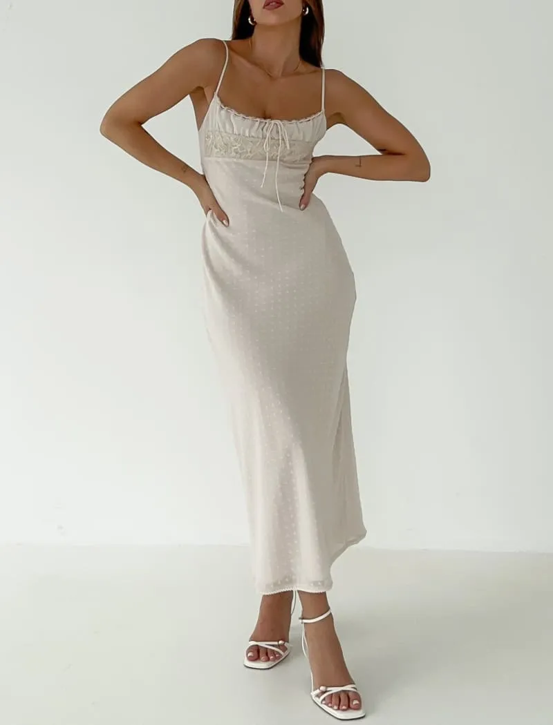 Midsummer Midi Dress | Dove sold by Rumored