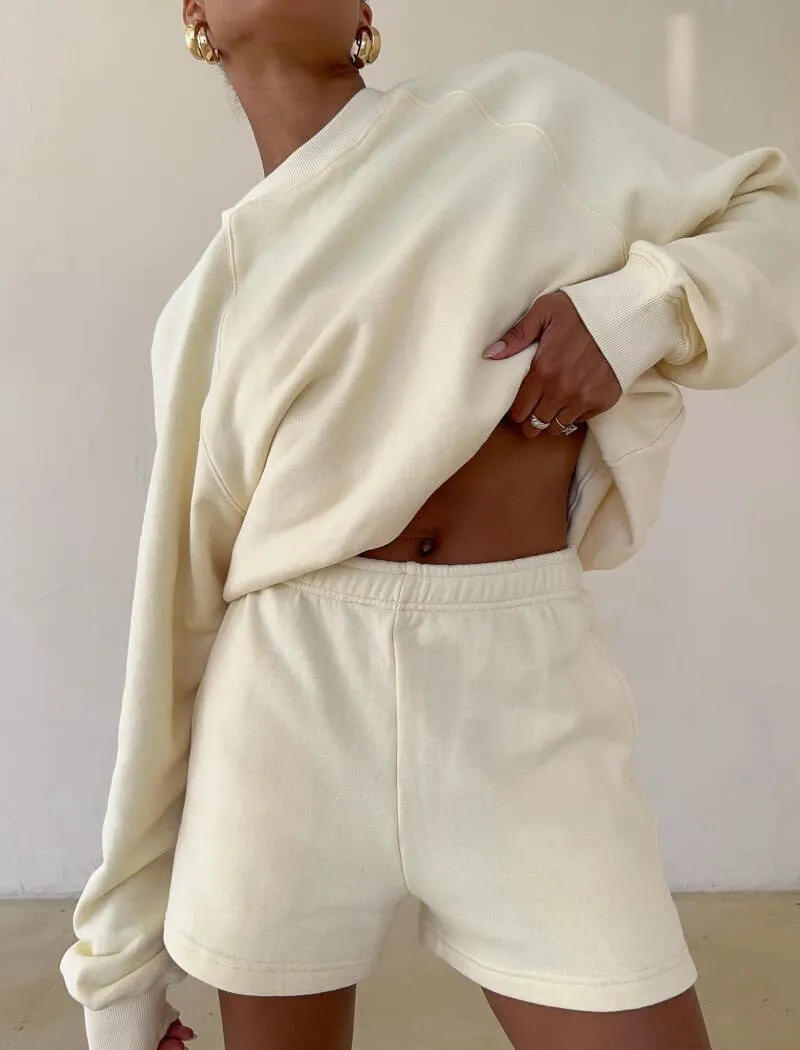 Balance Crewneck | Coconut Cream sold by Rumored product image thumbnail 3