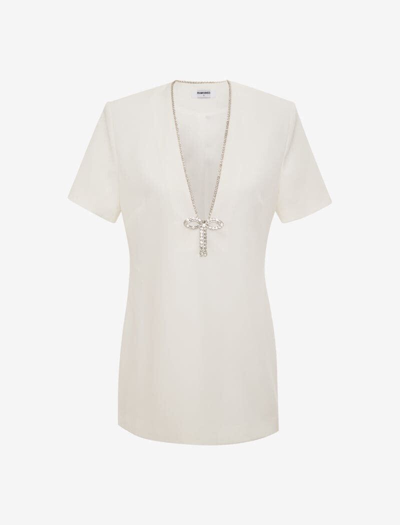 Disco Mini Dress | White sold by Rumored product image thumbnail 2