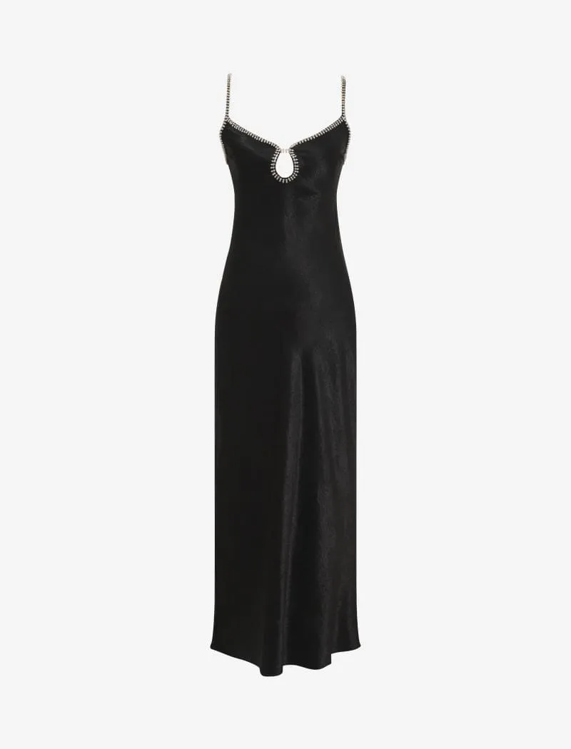 Diamond Maxi Dress | Black sold by Rumored product image thumbnail 2