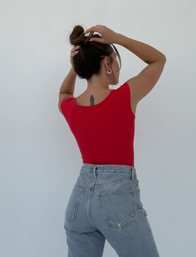 Be Mine Top | Rose sold by Rumored product image thumbnail 4