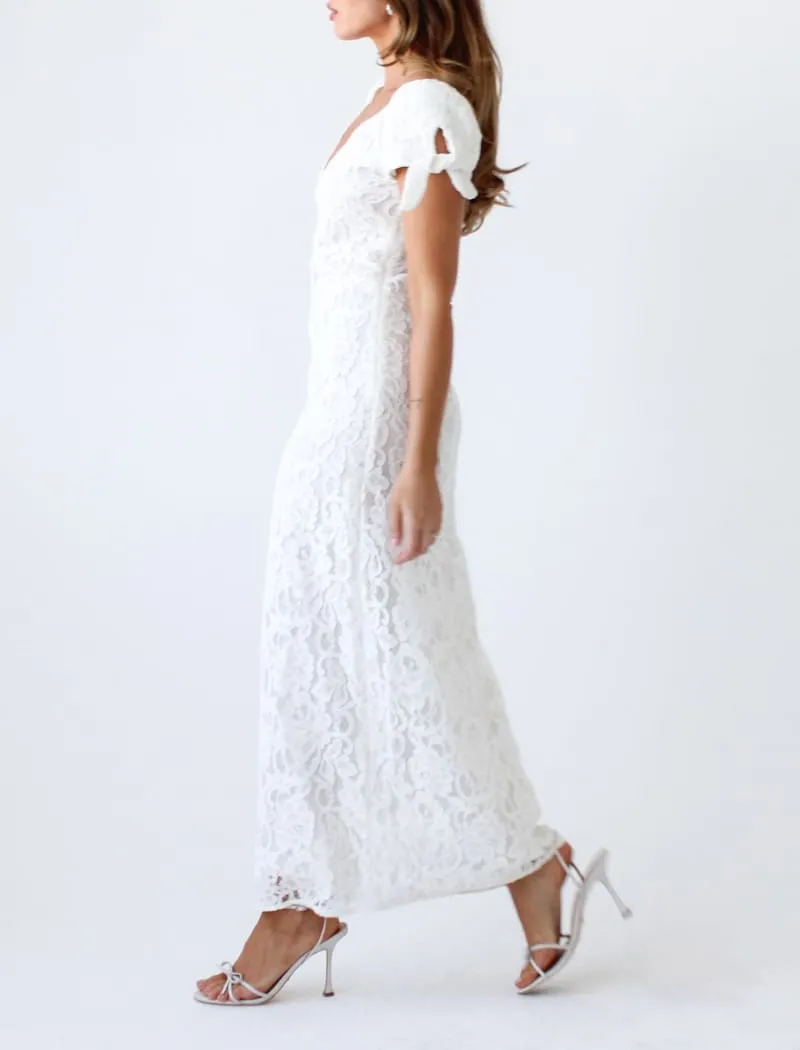 Dakota Maxi Dress | White Lace sold by Rumored product image thumbnail 3