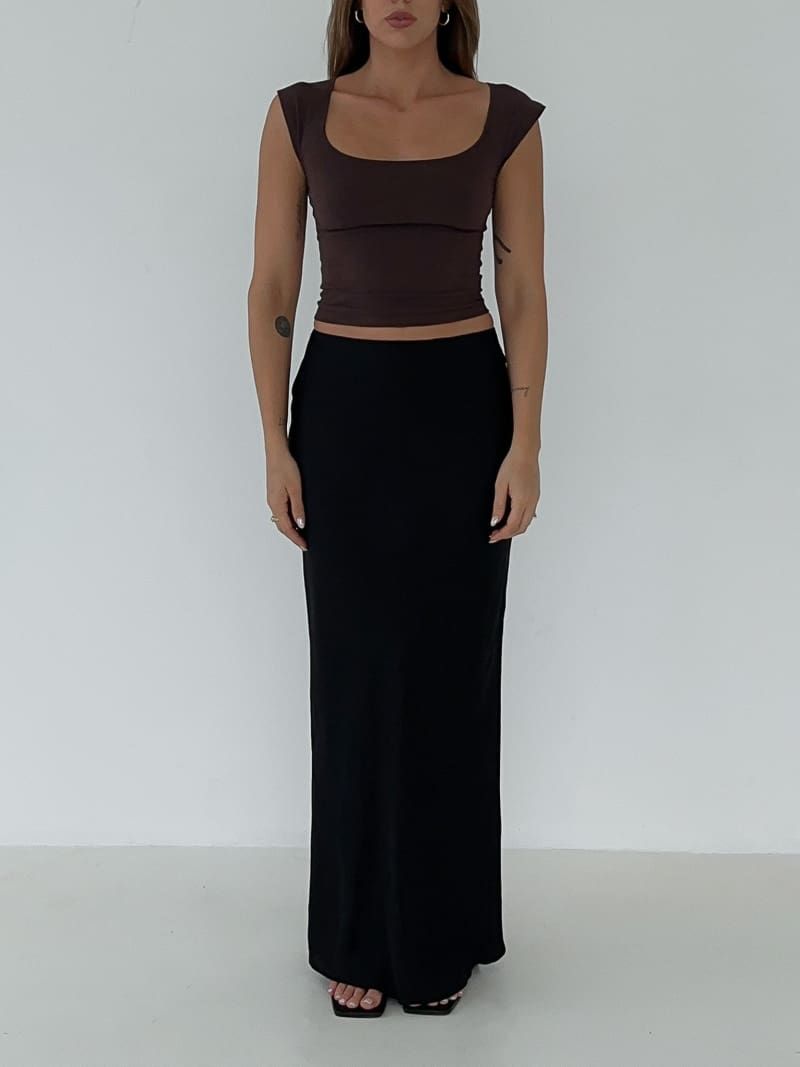 Be Mine Top | Chocolate sold by Rumored product image thumbnail 3