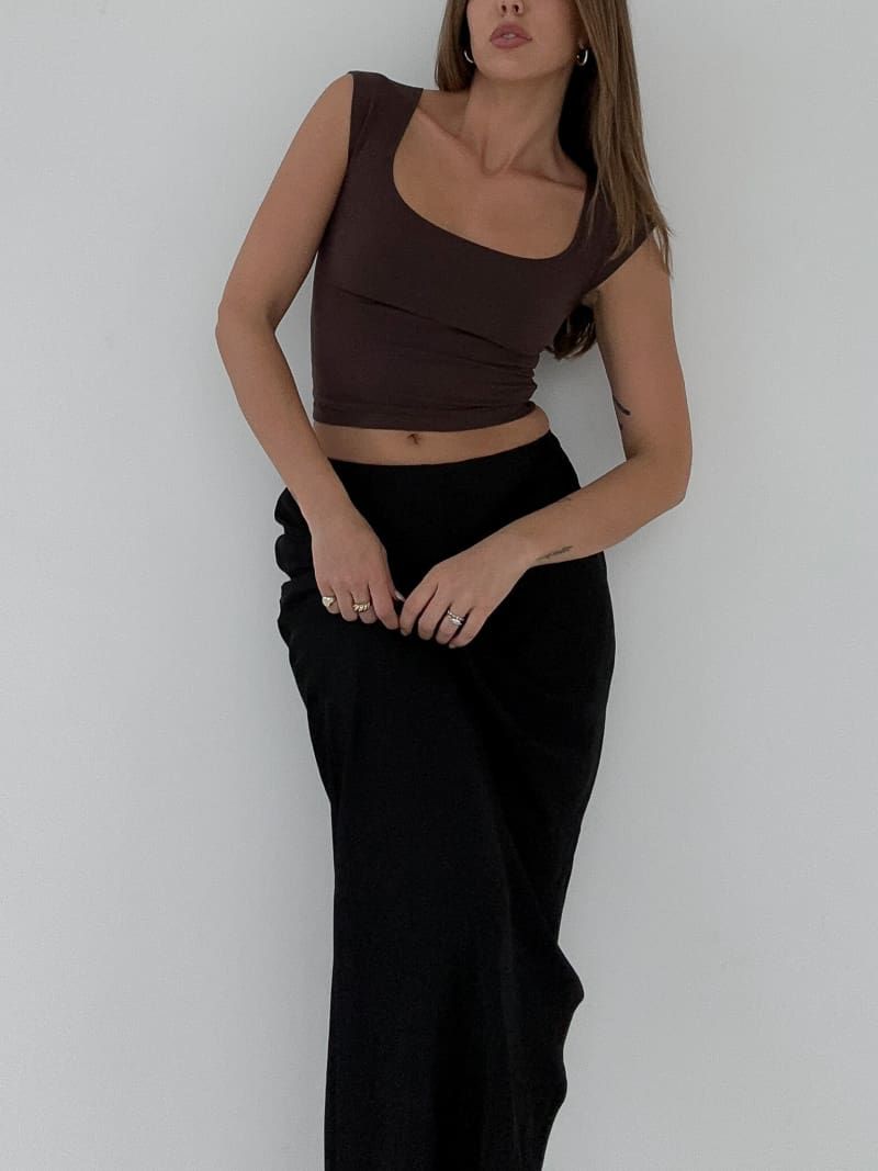 Be Mine Top | Chocolate sold by Rumored product image thumbnail 5