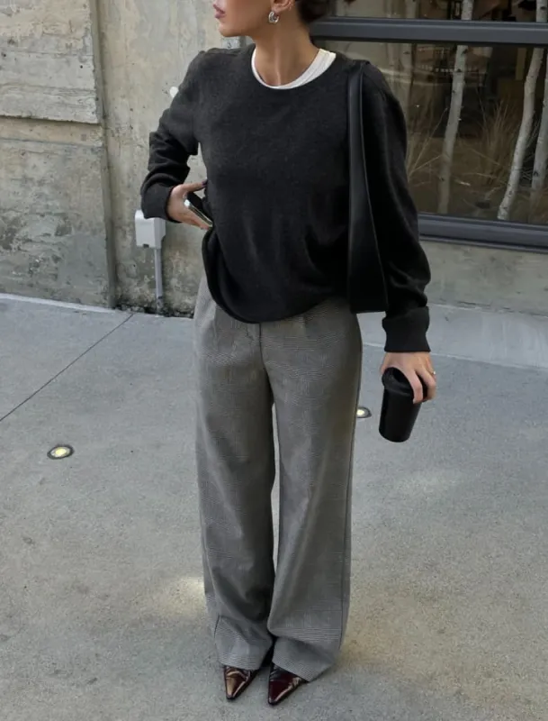 Belford Trouser | Corporate Houndstooth sold by Rumored