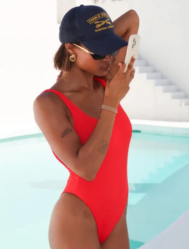 Baywatch One Piece | Red sold by Rumored