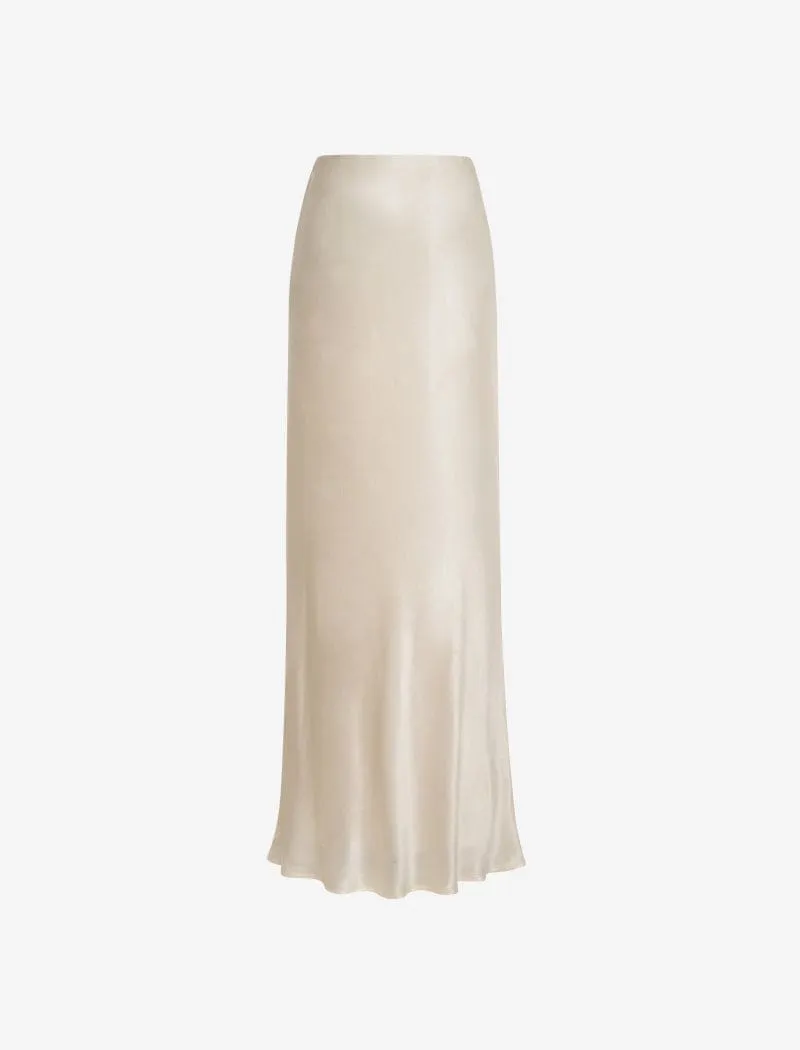 Archive Bias Maxi Skirt | Ivory sold by Rumored product image thumbnail 2
