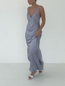 Sunset Strip Maxi Dress | Blue Ice sold by Rumored