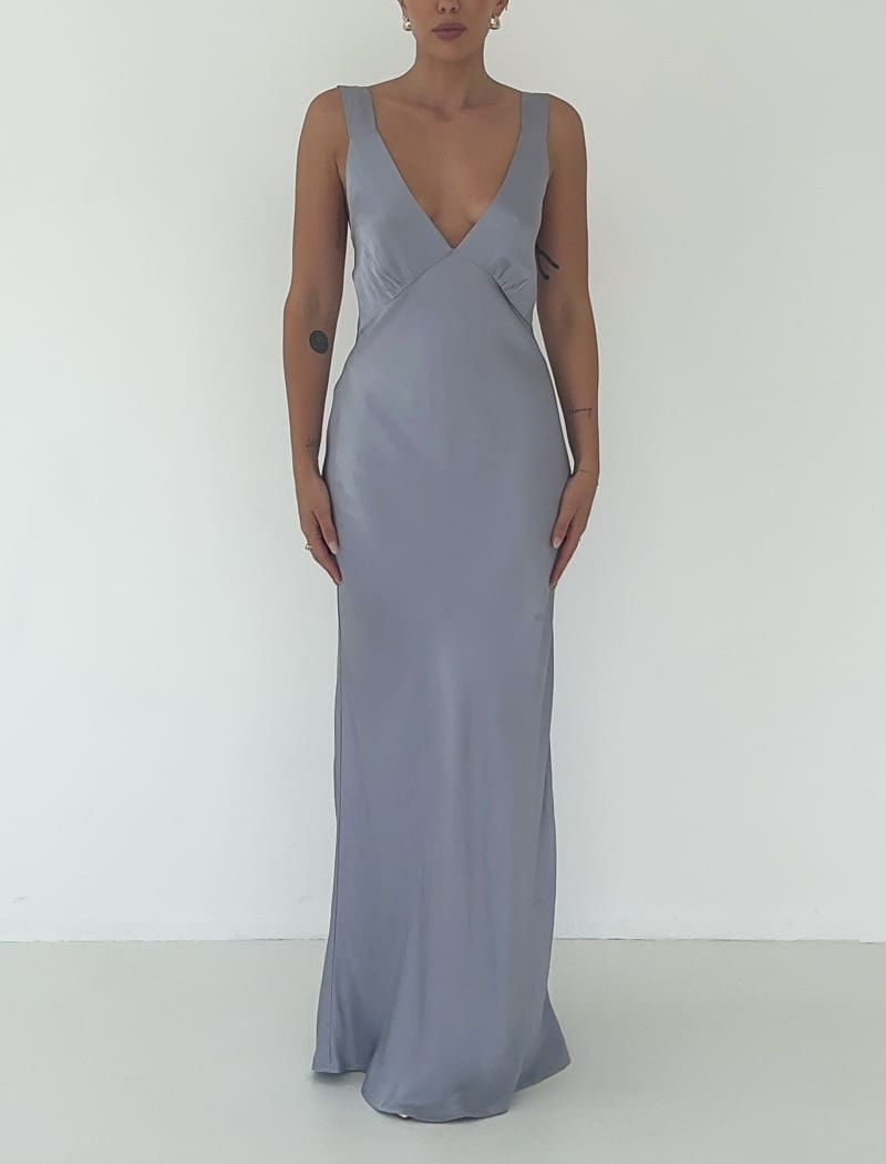 Sunset Strip Maxi Dress | Blue Ice sold by Rumored product image thumbnail 3