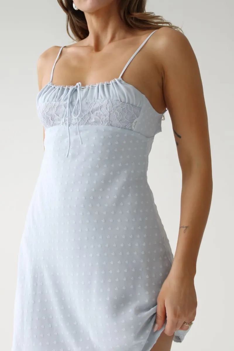 Midsummer Mini Dress | Powder Blue sold by Rumored product image thumbnail 3