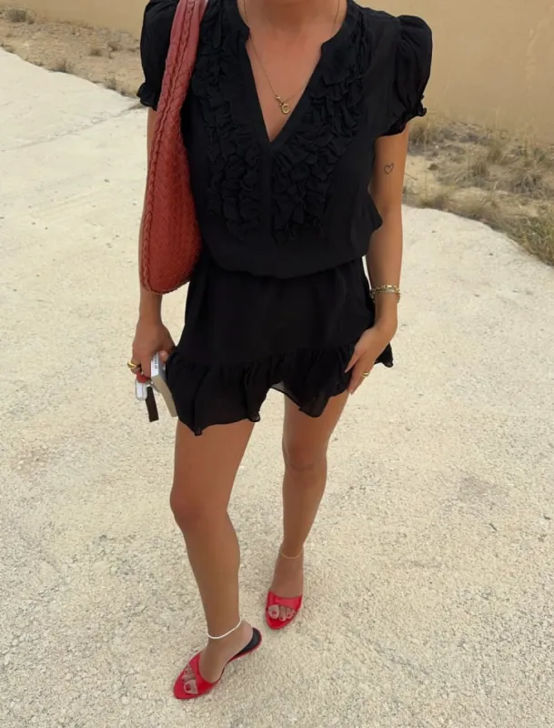 Duchess Mini Dress | Black sold by Rumored