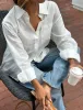 Ex-Boyfriend Button Up | White Linen sold by Rumored
