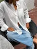 Ex-Boyfriend Button Up | White Linen sold by Rumored