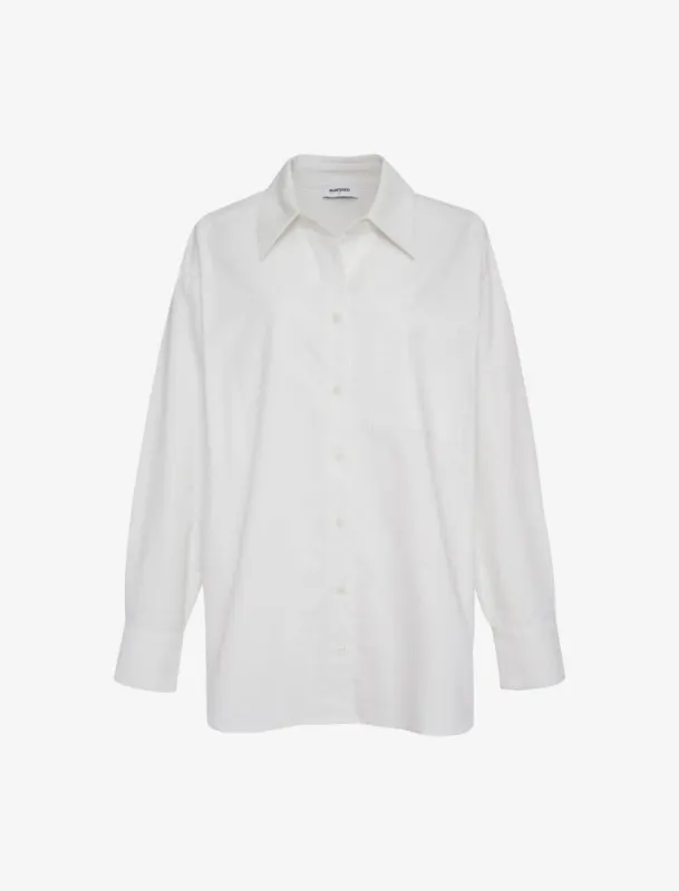 Ex-Boyfriend Button Up | White sold by Rumored