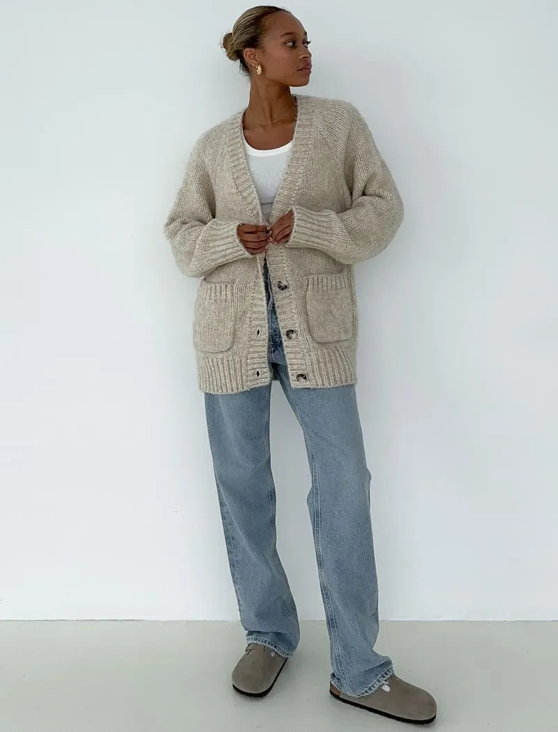 Jackson Hole Cardigan | Oat sold by Rumored product image thumbnail 5