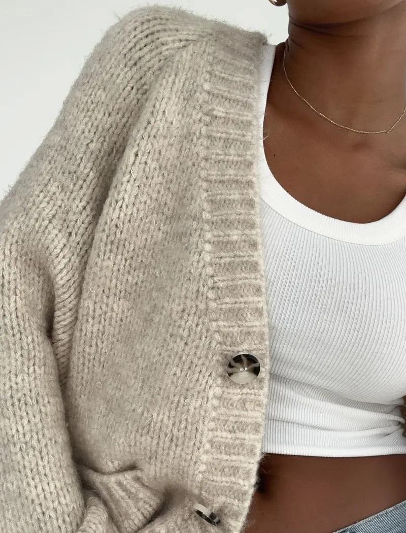 Jackson Hole Cardigan | Oat sold by Rumored product image thumbnail 4
