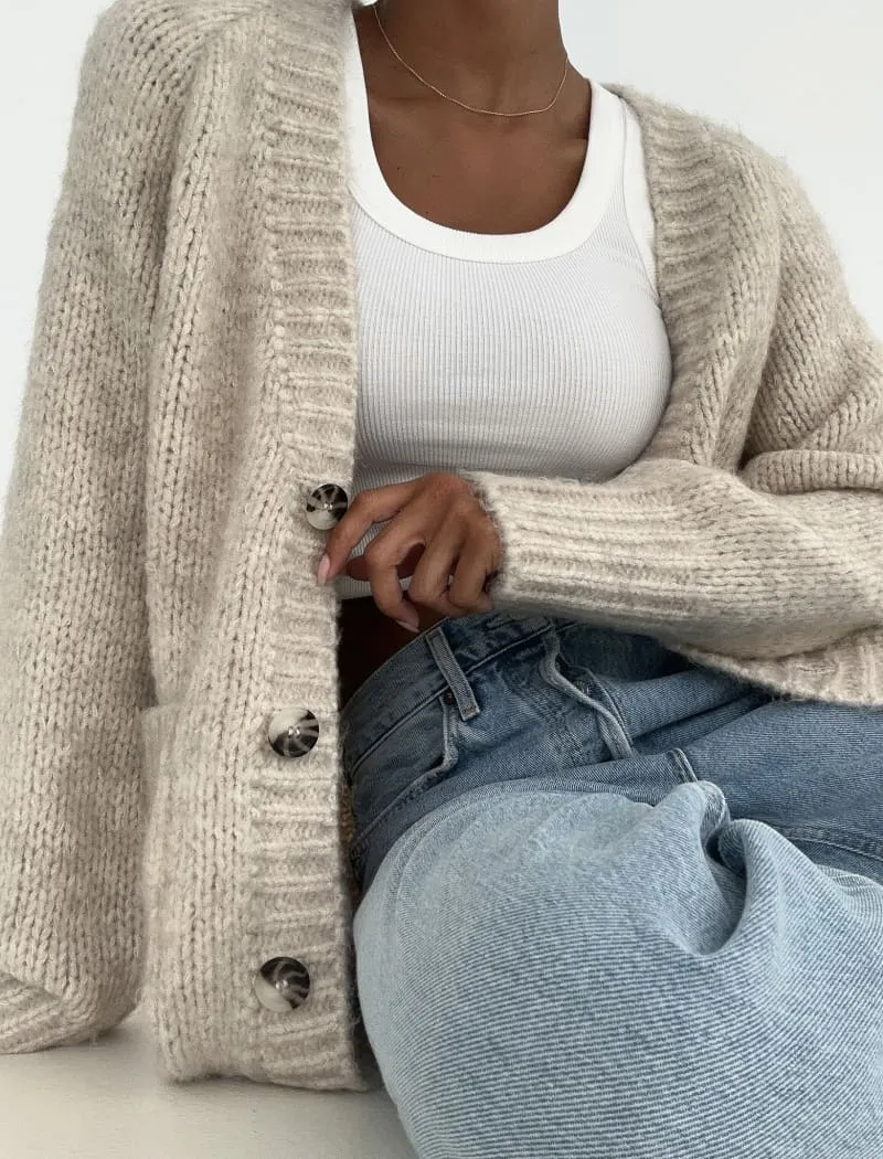 Jackson Hole Cardigan | Oat sold by Rumored product image thumbnail 3