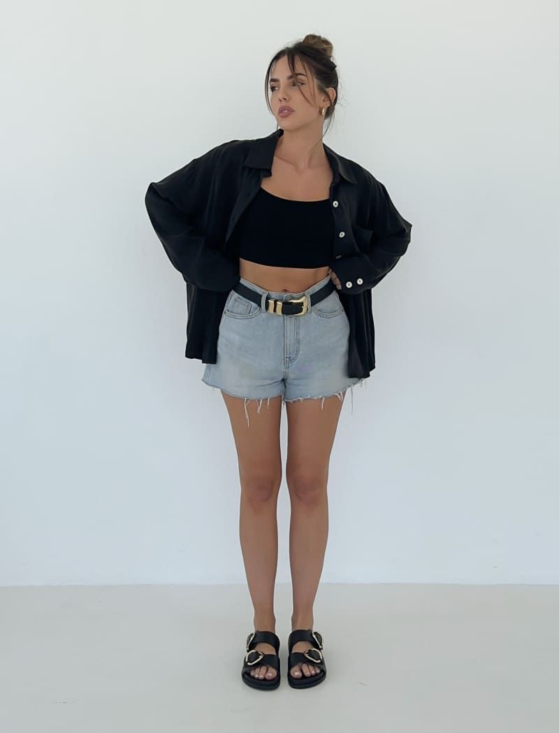 Riverside Button Up | Black sold by Rumored product image thumbnail 5