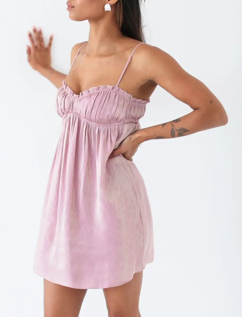 Dollhouse Mini Dress | Sunrise sold by Rumored product image thumbnail 4