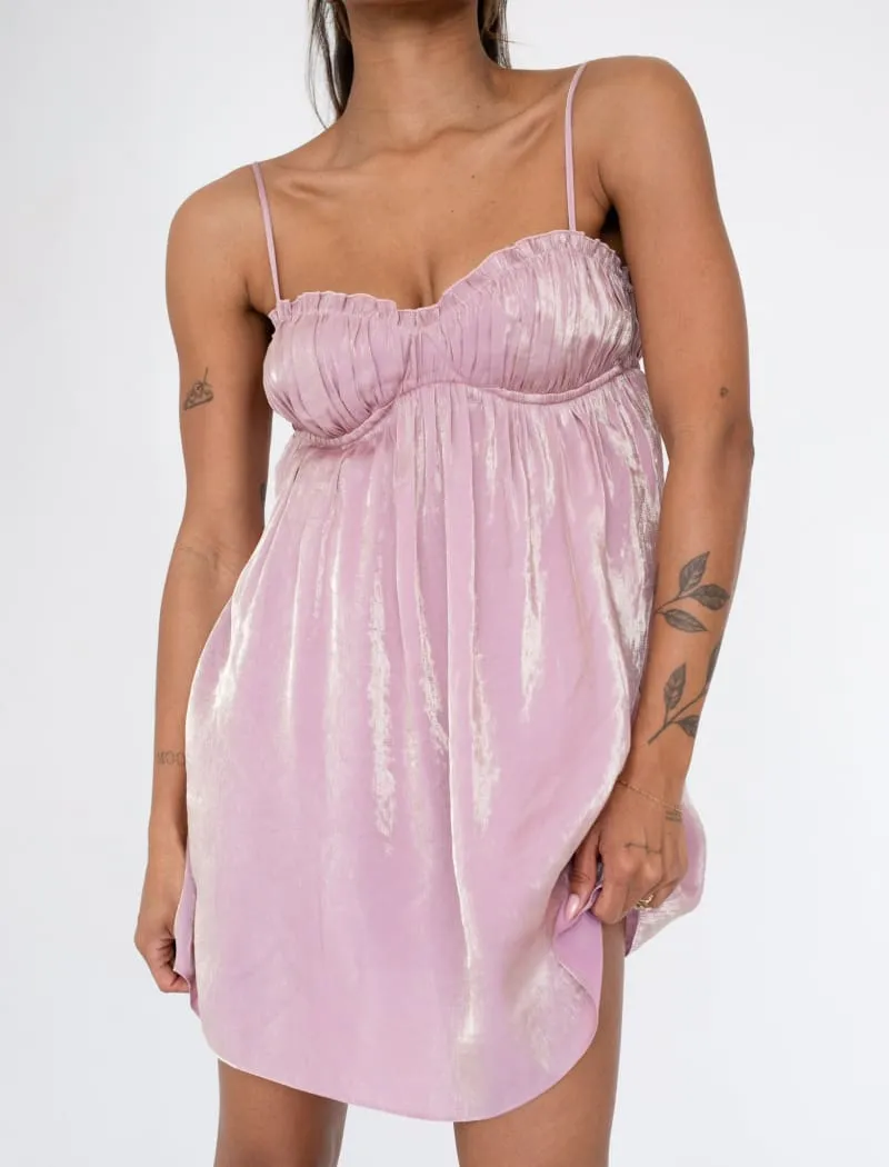 Dollhouse Mini Dress | Sunrise sold by Rumored product image thumbnail 3