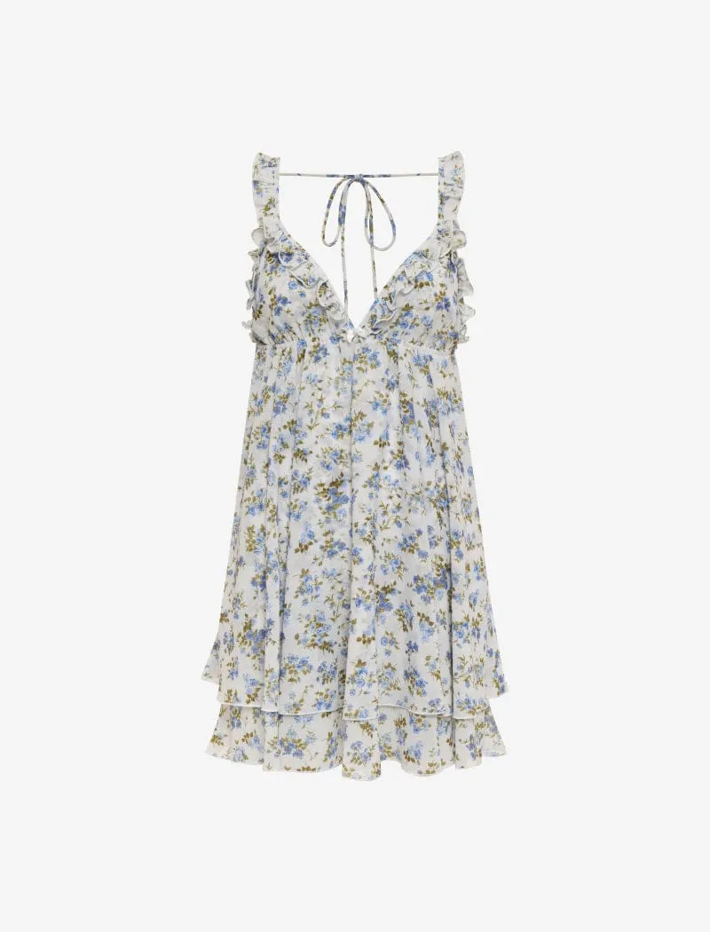 Secret Garden Mini Dress | Wild Blueberry sold by Rumored product image thumbnail 2