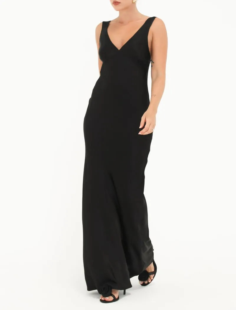 Sunset Strip Maxi Dress | Black sold by Rumored