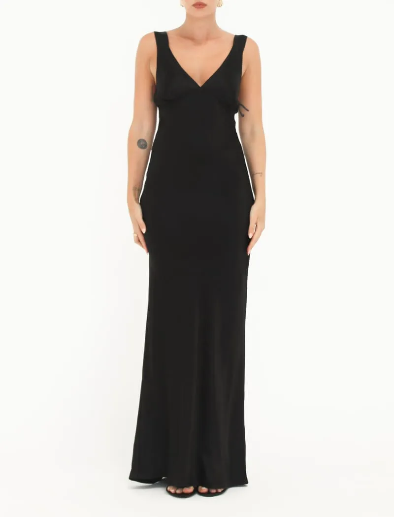 Sunset Strip Maxi Dress | Black sold by Rumored product image thumbnail 3