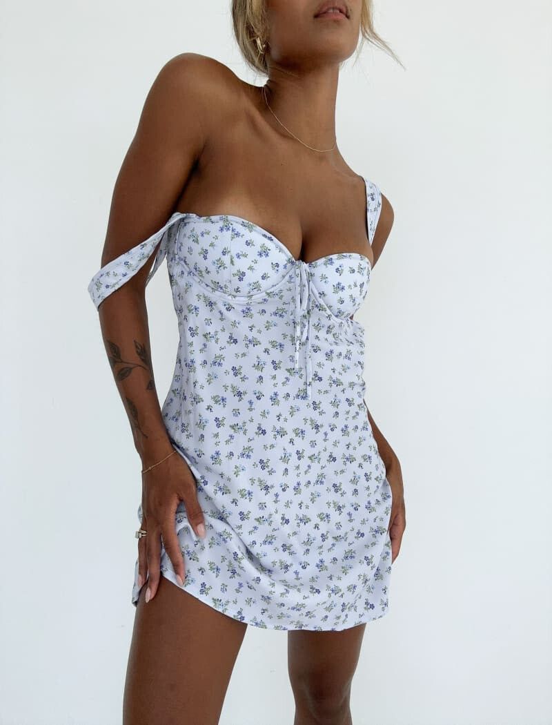 Loverboy Mini Dress | Paradise Blue sold by Rumored