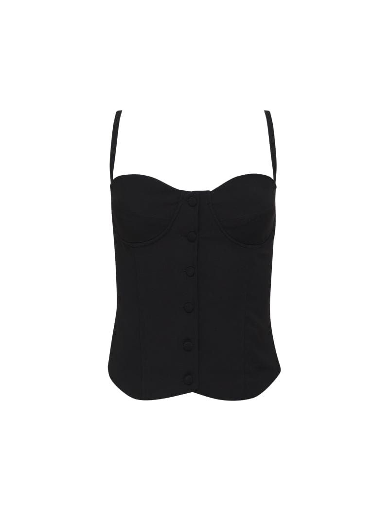 Real Romance Bustier | Black sold by Rumored product image thumbnail 2