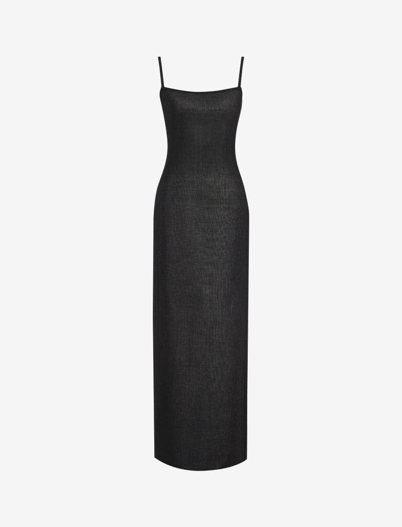 Glitz Maxi Dress | Black Shimmer sold by Rumored product image thumbnail 2