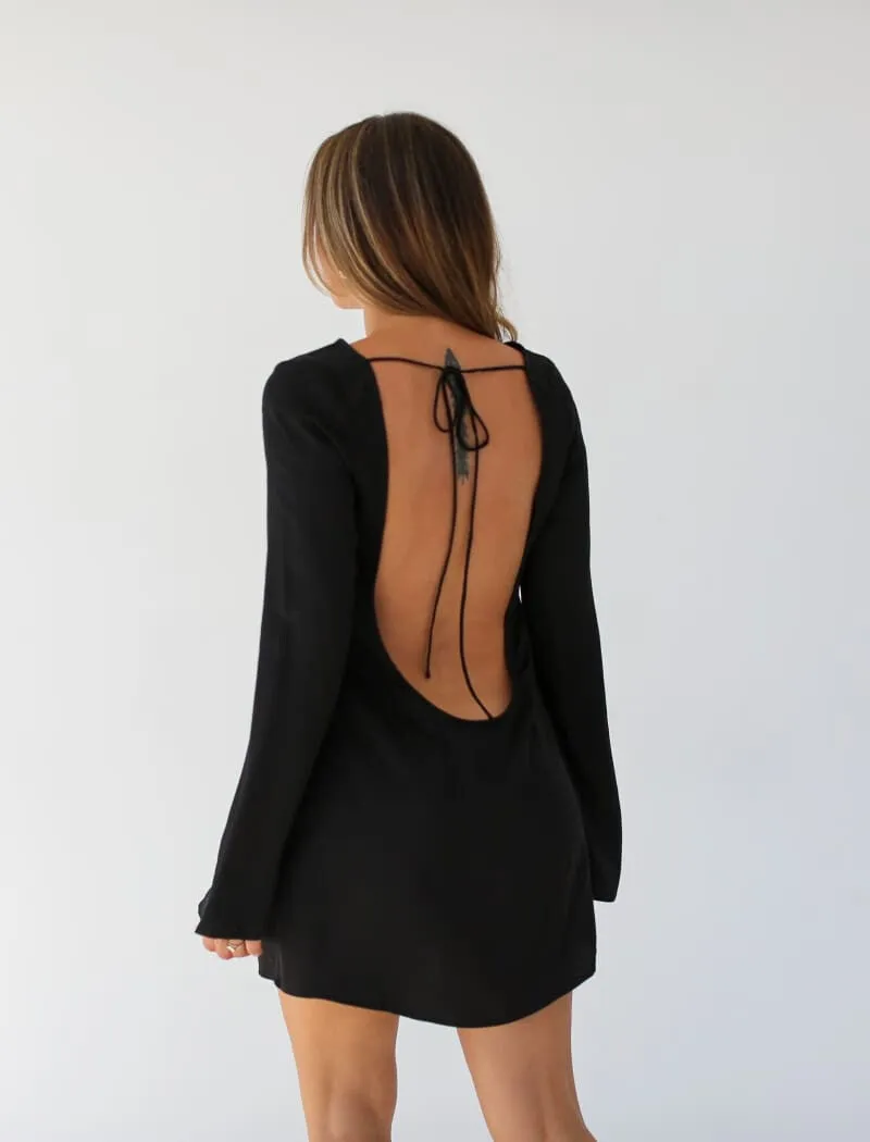 Sweet Talker Mini Dress | Black sold by Rumored product image thumbnail 5