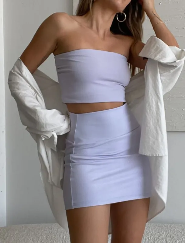 Everyday Tube Top | Lilac sold by Rumored