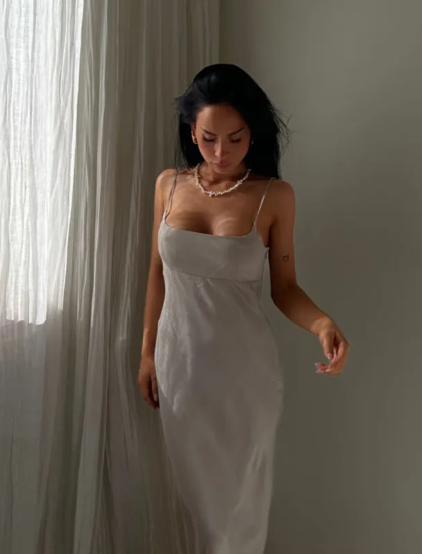 Saratoga Springs Midi Dress | London Fog sold by Rumored